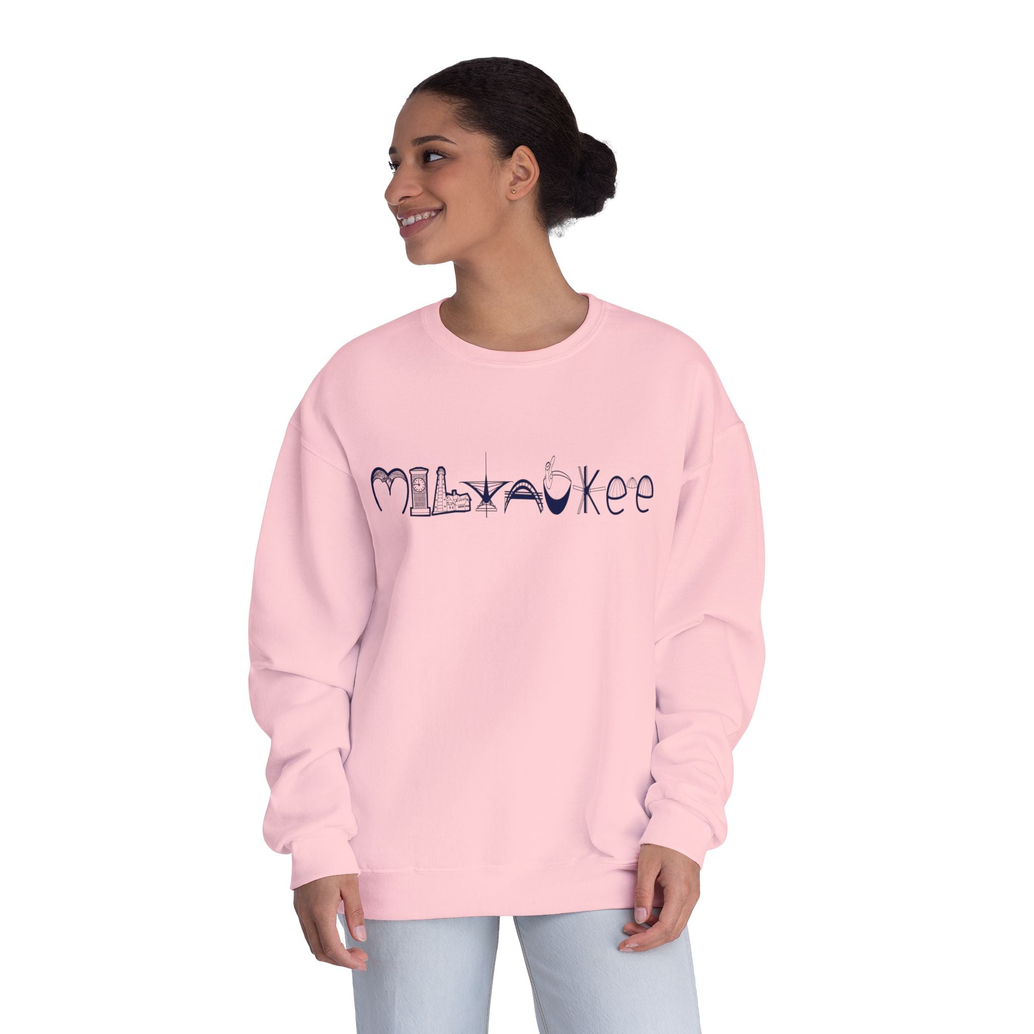 Milwaukee Landmarks Unisex Crewneck Sweatshirt