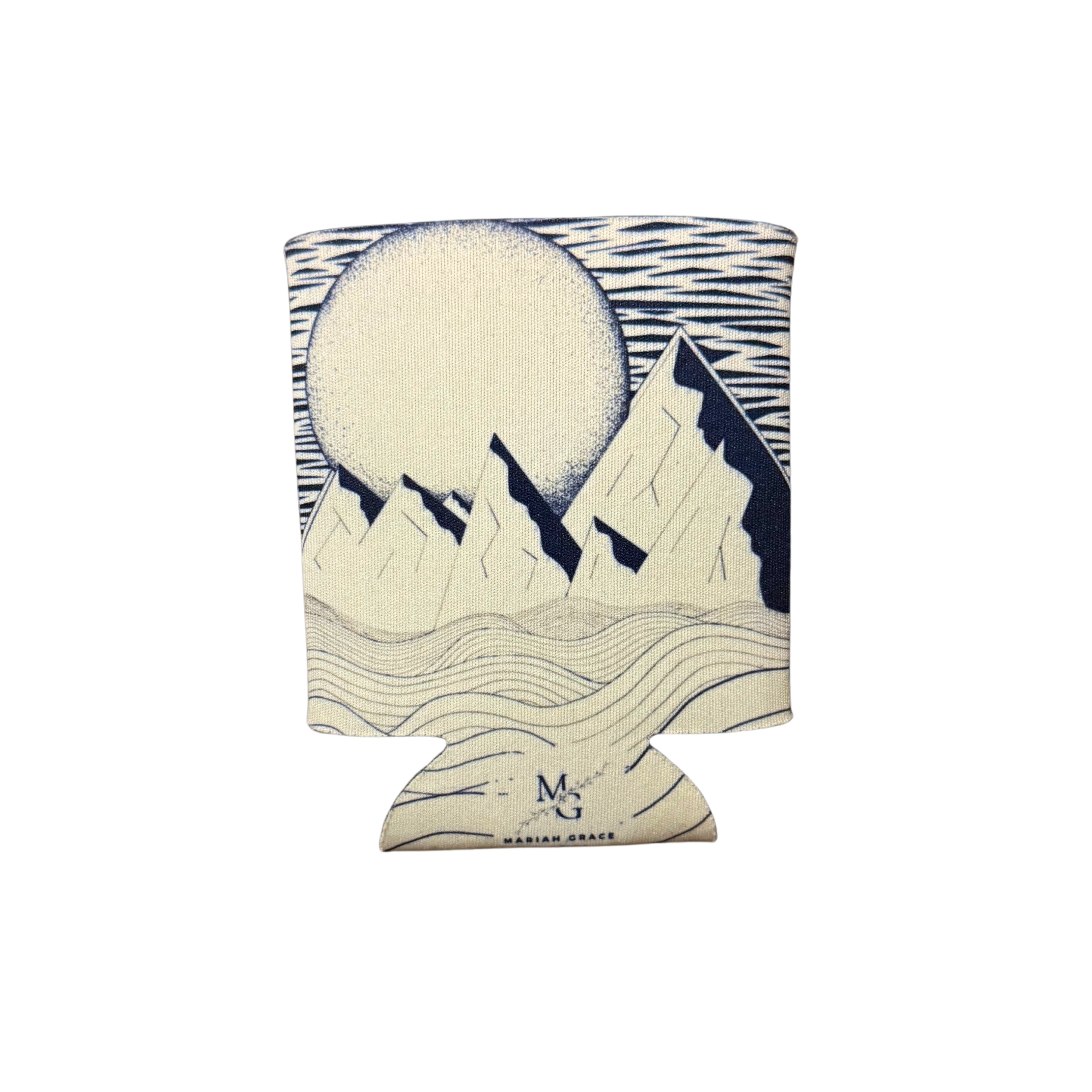 The Moon and the Tides Koozie - Standard Can Size