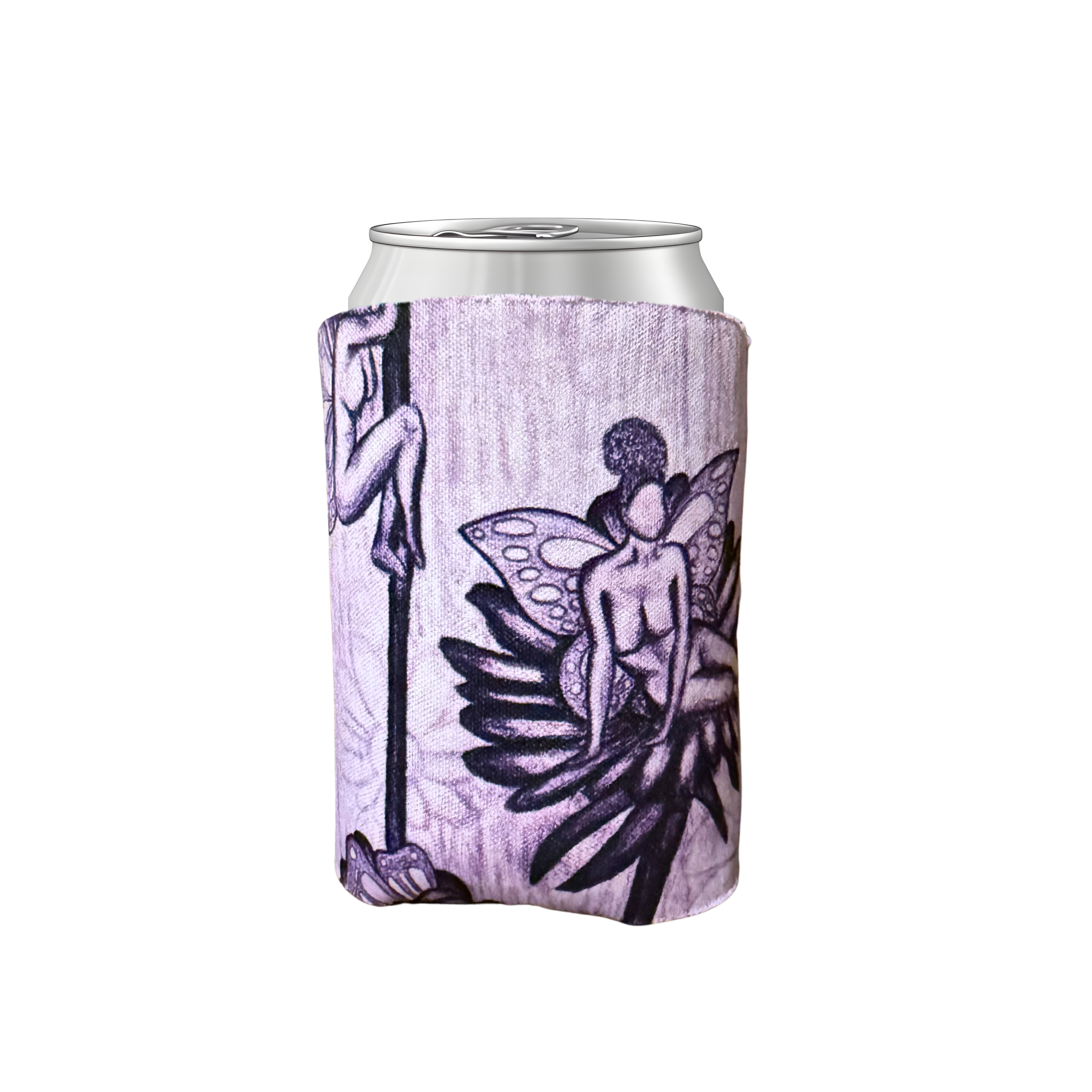 Garden Fairies Koozie - Standard Can Size