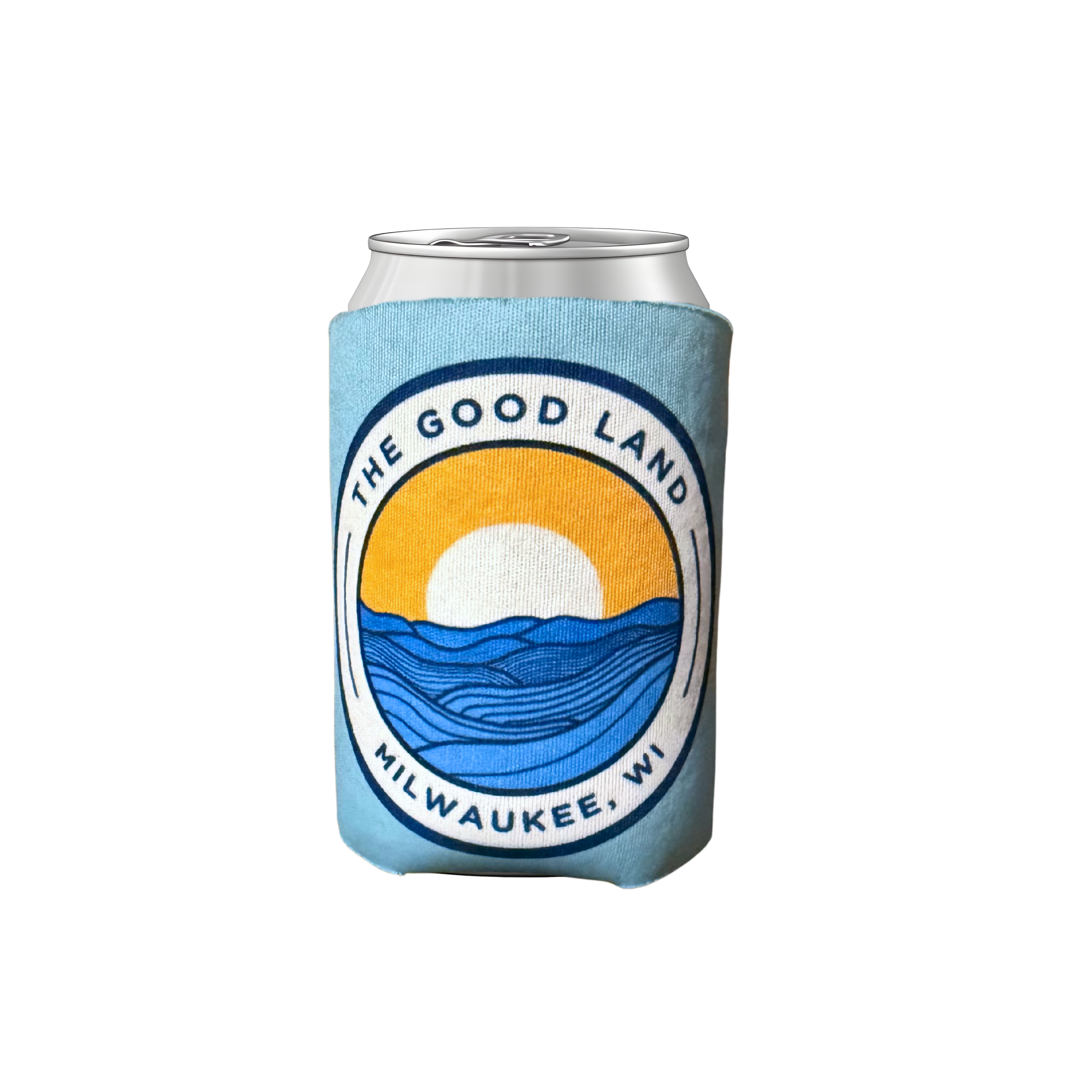 The Good Land - Milwaukee Koozie - Standard Can Size