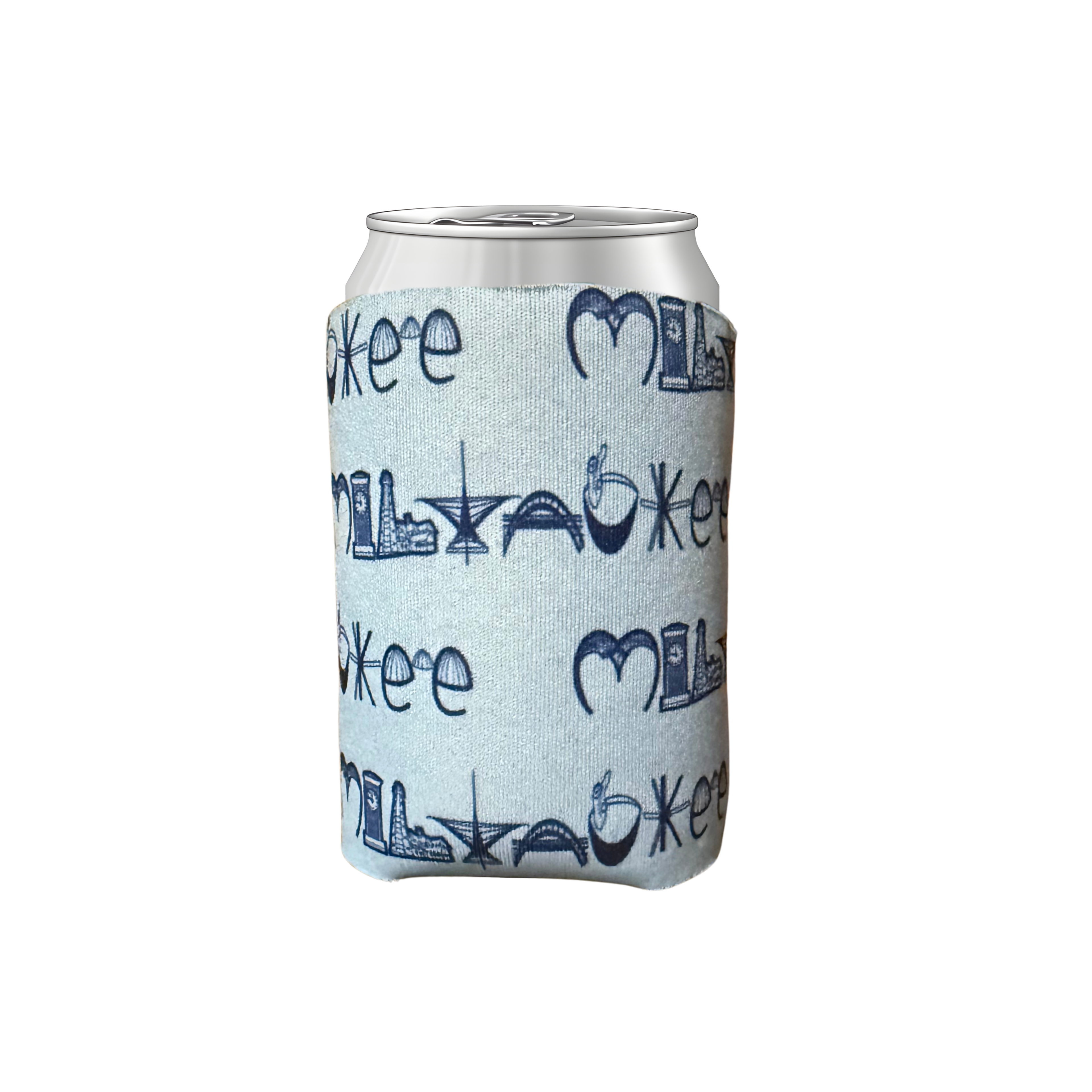 Milwaukee Landmarks Koozie - Standard Can Size