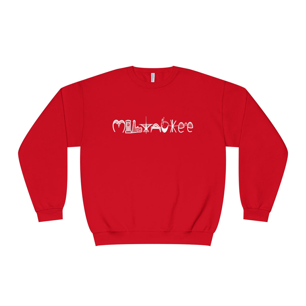 Milwaukee Landmarks Unisex Crewneck Sweatshirt
