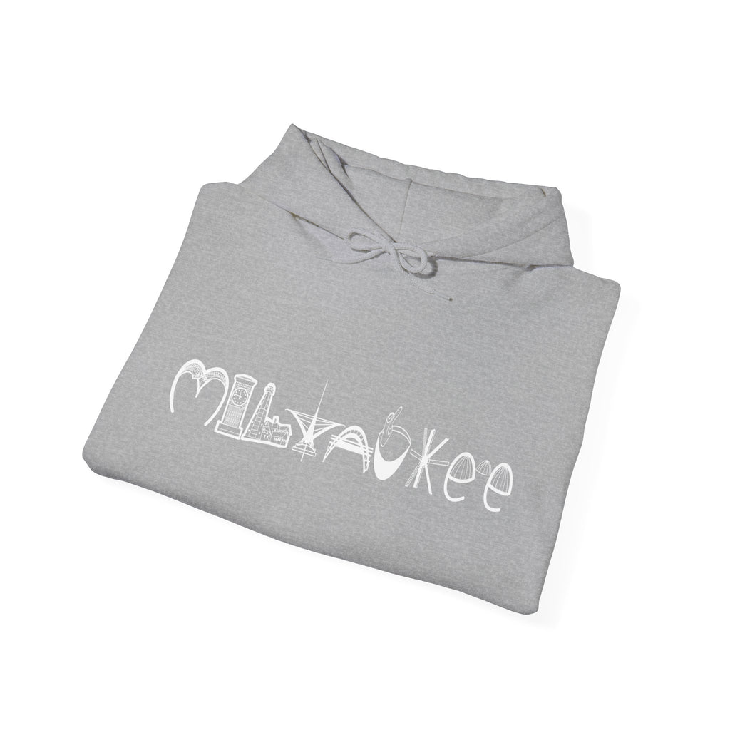 Milwaukee Landmarks Hooded Sweatshirt