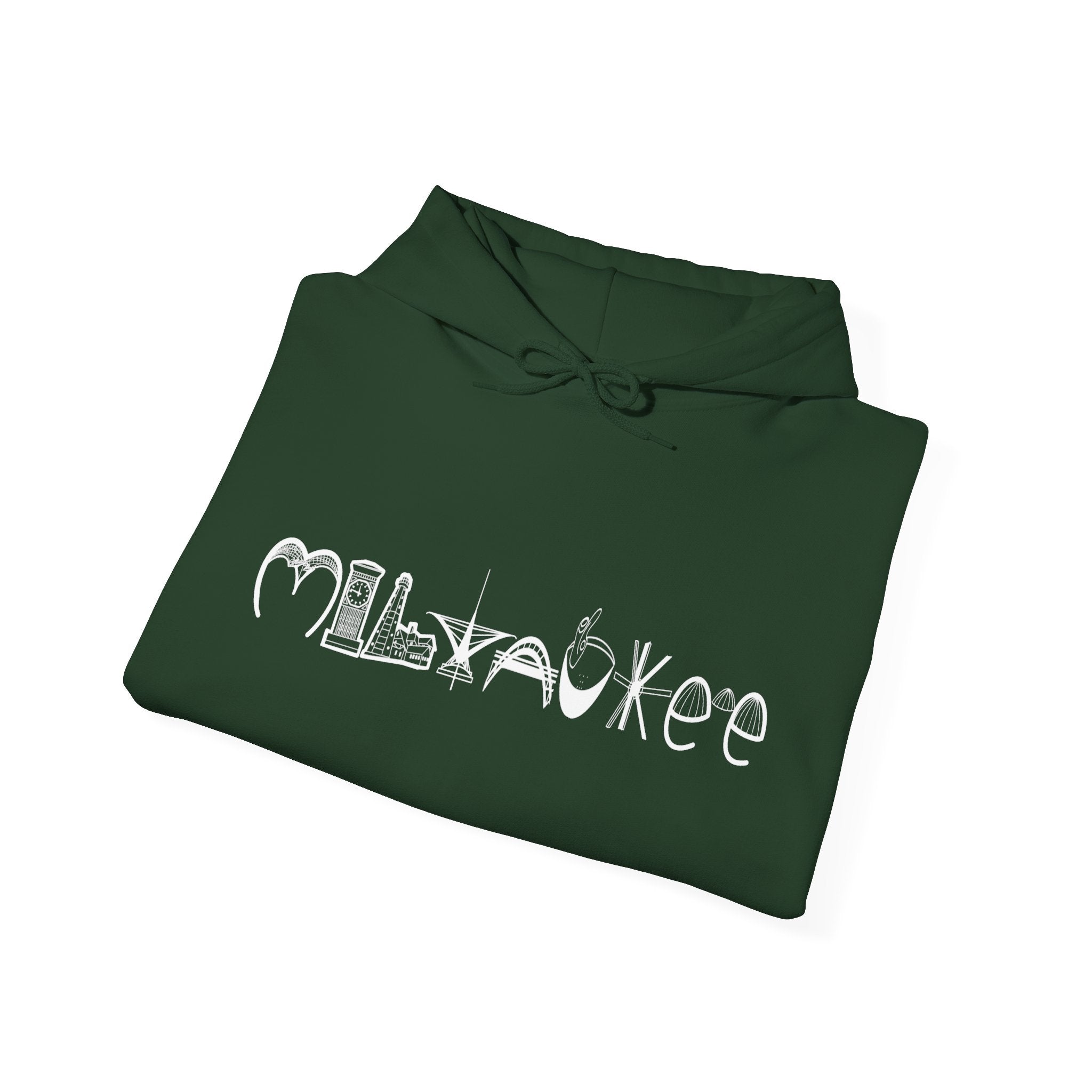 Milwaukee Landmarks Hooded Sweatshirt