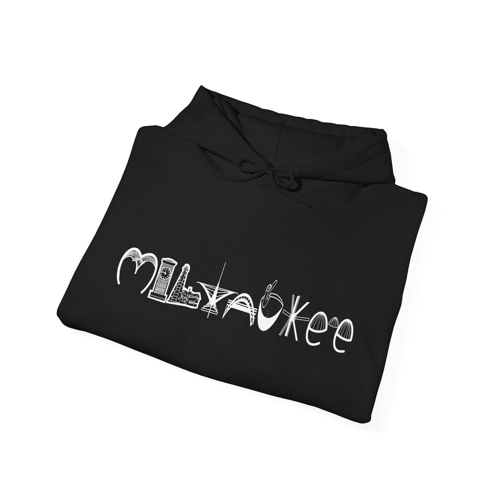 Milwaukee Landmarks Hooded Sweatshirt