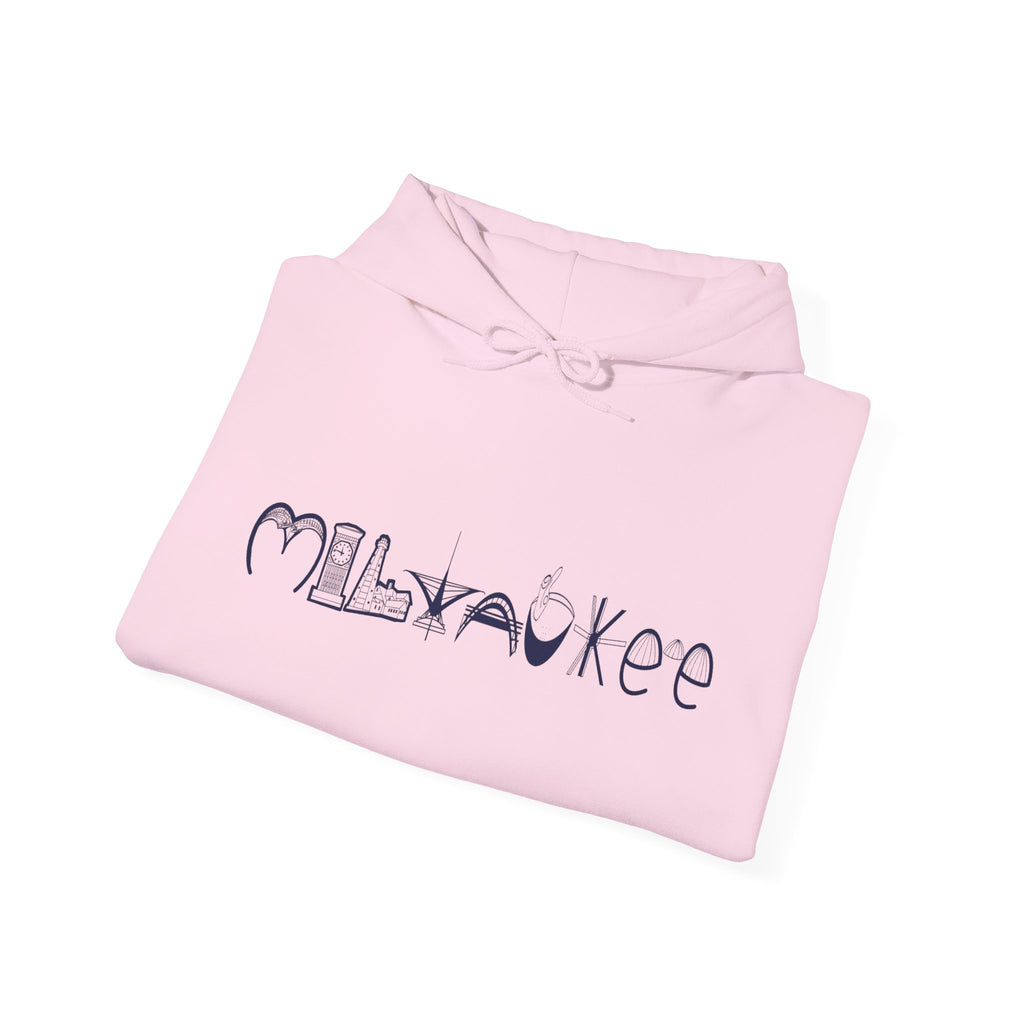 Milwaukee Landmarks Hooded Sweatshirt