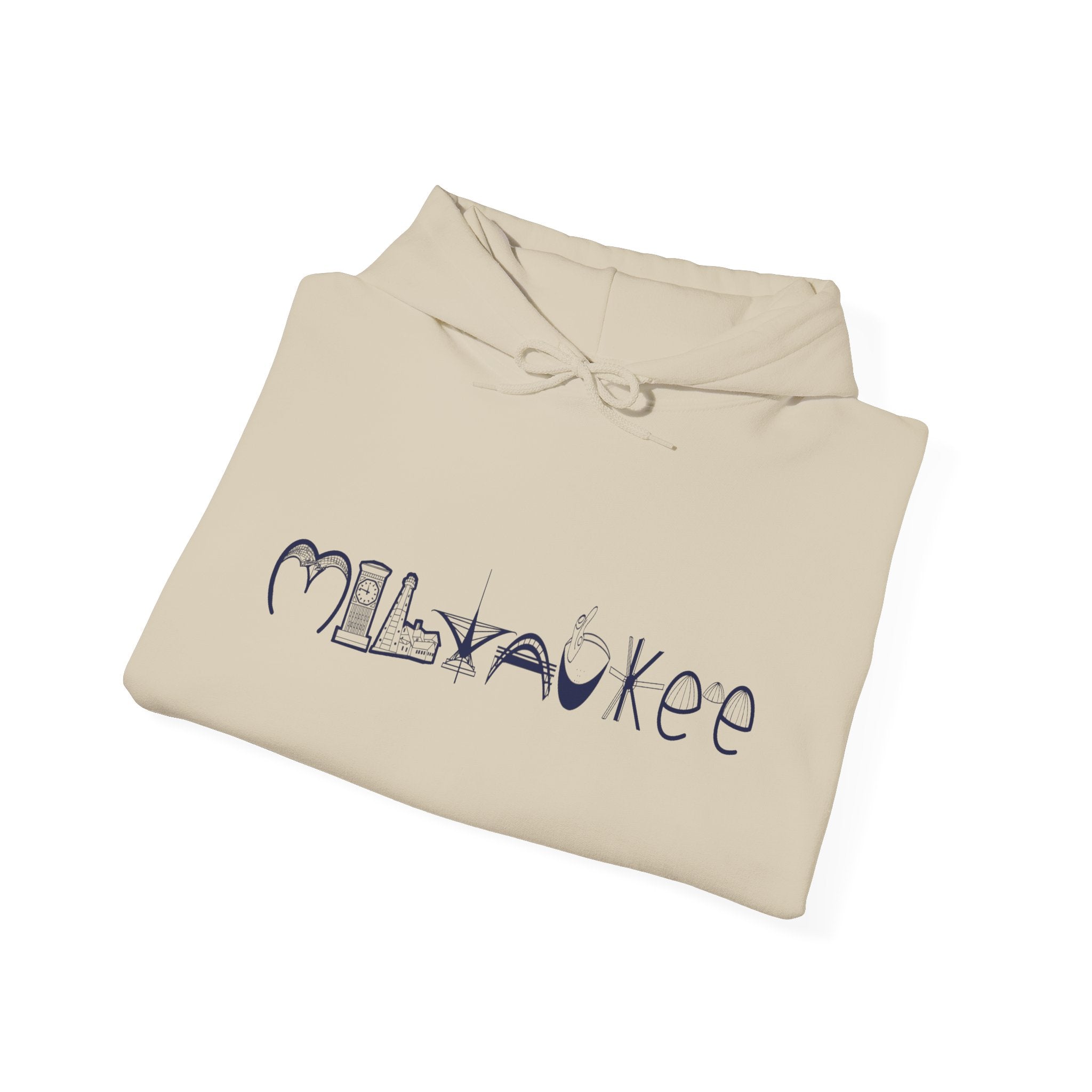 Milwaukee Landmarks Hooded Sweatshirt