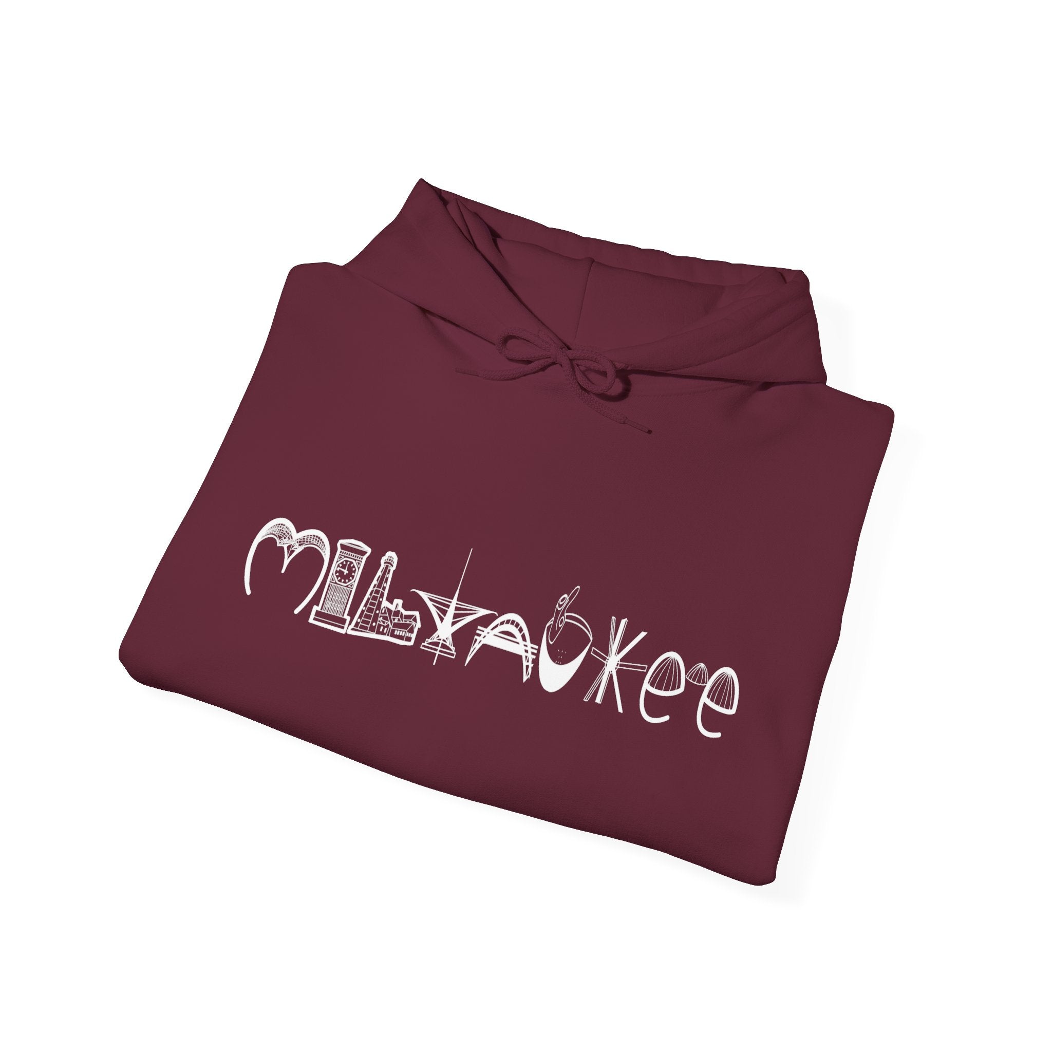 Milwaukee Landmarks Hooded Sweatshirt