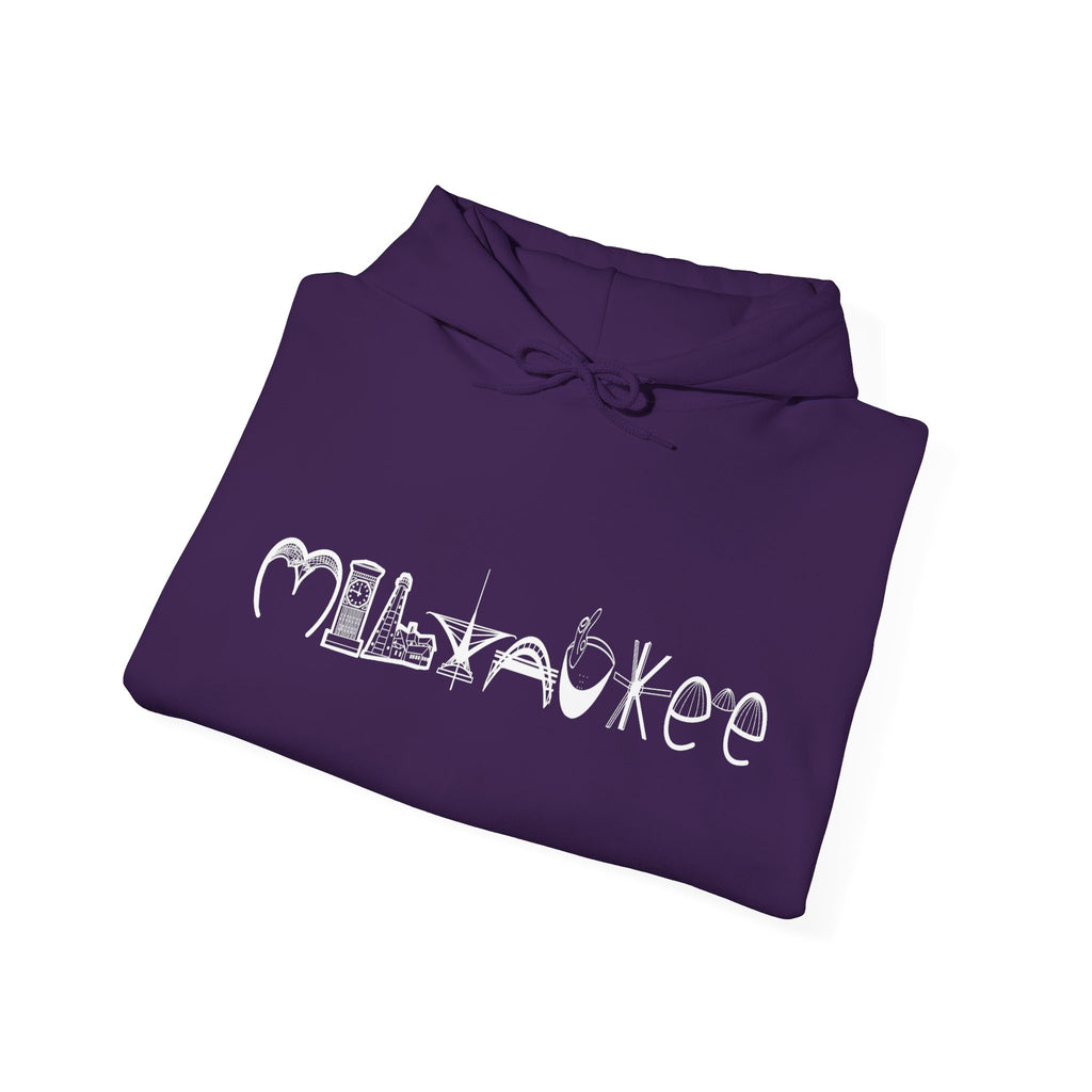 Milwaukee Landmarks Hooded Sweatshirt