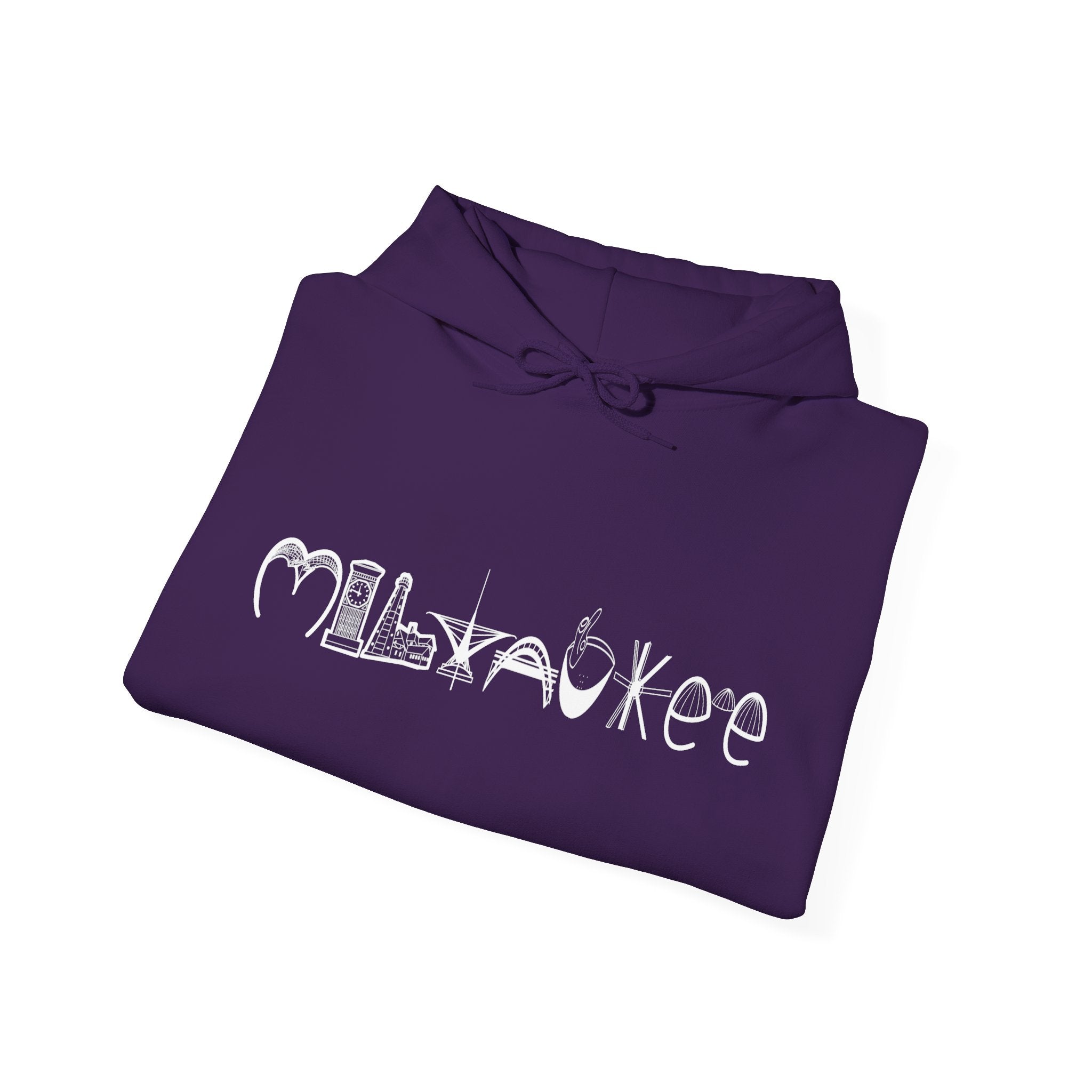 Milwaukee Landmarks Hooded Sweatshirt