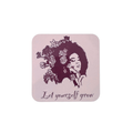 Let Yourself Grow Wooden Fridge Magnet - 3x3 inch