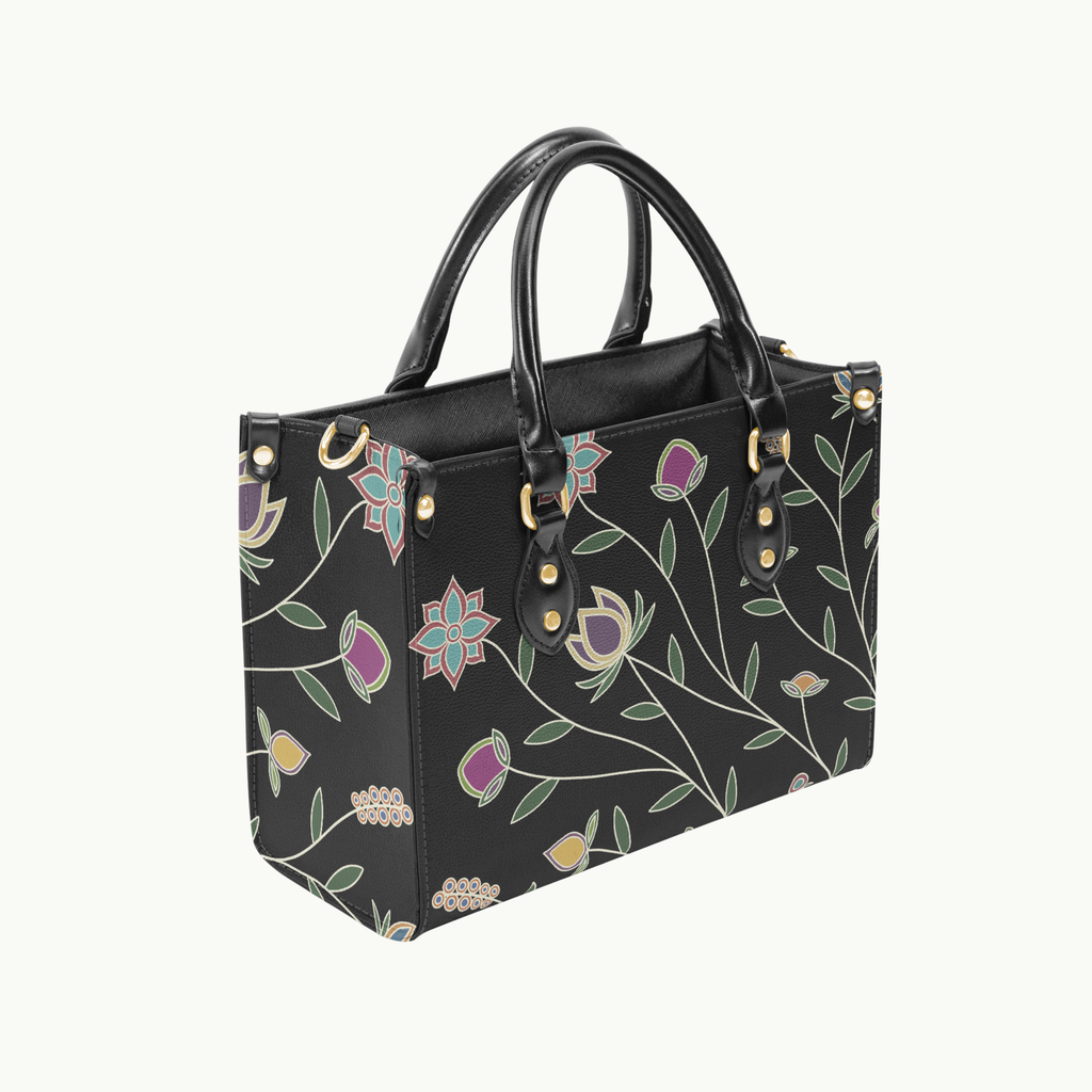 Ojibwe Floral Adjustable Purse